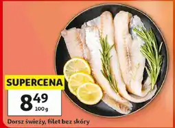 Auchan Dorsz świeży, filet bez skóry oferta