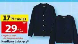 Auchan Kardigan dziecięcy oferta