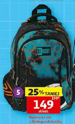 Auchan Plecak 3-komorowy St.Right Linia Turbo Kick oferta
