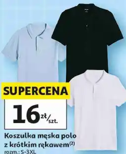 Auchan Koszulka męska polo z krótkim rękawem Inextenso oferta