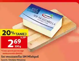 Auchan Ser mozzarella SM Mlekpol oferta
