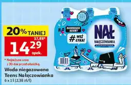 Auchan Woda niegazowana Teens Nałęczowianka oferta