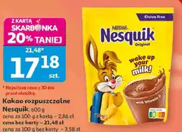 Auchan Kakao rozpuszczalne Nesquik oferta
