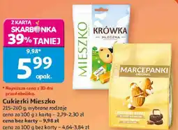 Auchan Cukierki Mieszko (Krówka Mleczna, Marcepanki) oferta