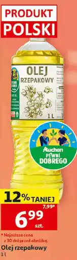 Auchan Olej rzepakowy oferta