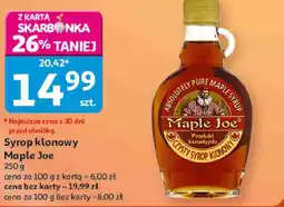Auchan Syrop klonowy Maple Joe oferta