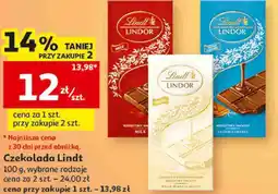 Auchan Czekolada Lindt Lindor oferta