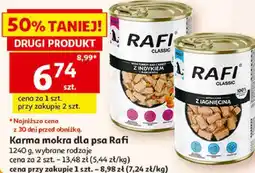 Auchan Karma mokra dla psa Rafi oferta