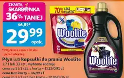 Auchan Płyn lub kapsułki do prania Woolite oferta
