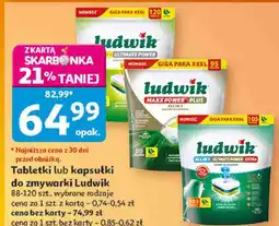 Auchan Tabletki lub kapsułki do zmywarki Ludwik oferta