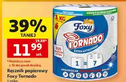 Auchan Ręcznik papierowy Foxy Tornado oferta