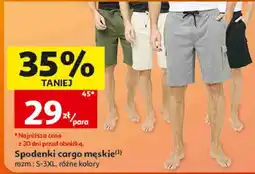 Auchan Spodenki cargo męskie Inextenso oferta