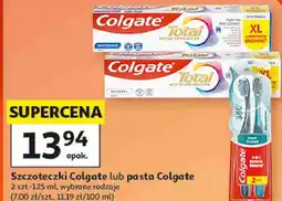 Auchan Szczoteczki Colgate lub pasta Colgate oferta