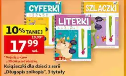 Auchan Książeczki dla dzieci z serii „Długopis znikopis” oferta