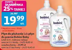Auchan Płyn do płukania lub płyn do prania Bobini Baby oferta