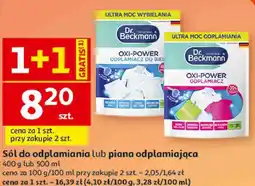 Auchan Sól do odplamiania lub piana odplamiająca Dr. Beckmann oferta