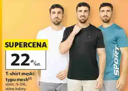 Auchan T-shirt męski typu mesh Inextenso oferta