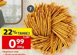 Auchan Paluszki słone, z makiem lub z sezamem oferta