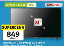 Auchan Smart LED TV 32 Philips 32PFS6900 oferta