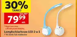 Auchan Lampka biurkowa LED 2 w 1 7 W oferta