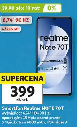 Auchan Smartfon Realme NOTE 70T oferta