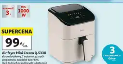 Auchan Air fryer Mini Cream Q.5338 Qilive oferta