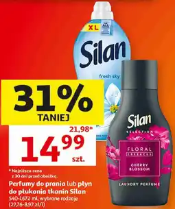 Auchan Perfumy do prania lub płyn do płukania tkanin Silan oferta
