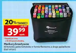 Auchan Markery kreatywne Be Smart 60 szt oferta