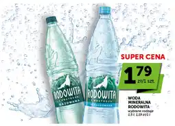Groszek Woda mineralna Rodowita oferta