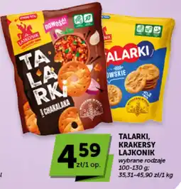 Groszek Talarki, Krakersy Lajkonik oferta