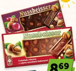 Groszek Nussbeisser Czekolada mleczna z całymi orzechami laskowymi oferta