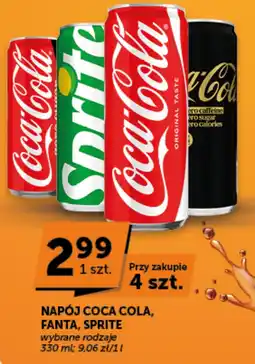 Groszek Napój Coca Cola, Fanta, Sprite oferta