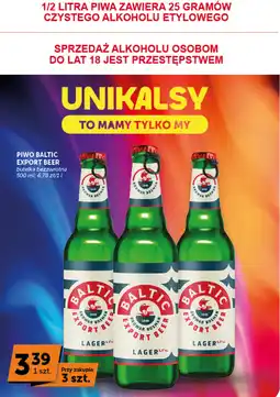 Groszek Piwo Baltic Export Beer oferta