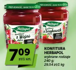 Groszek Konfitura Herbapol wybrane rodzaje oferta