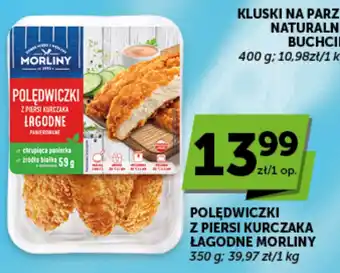 Poledwiczki z piersi kurczaka łagodne Morlany