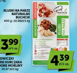 Groszek Kluski na parze naturalne Buchcik oferta