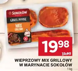 Stokrotka Market Wieprzowy Mix Grillowy w Marynacie Sokołów oferta