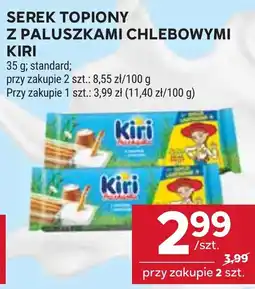 Stokrotka Market Serek Topiony z Paluszkami Chlebowymi Kiri oferta