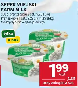 Stokrotka Market Serek Wiejski Farm Milk oferta