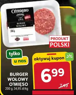 Stokrotka Market Burger Wołowy O!mięso oferta