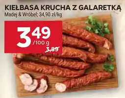 Stokrotka Market Kiełbasa Krucha z Galaretką Madej & Wróbel oferta