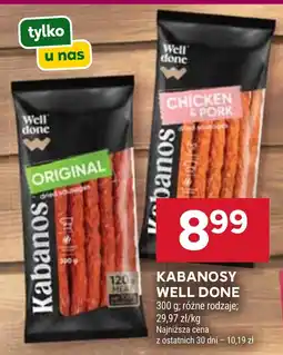 Stokrotka Kabanosy Well Done oferta