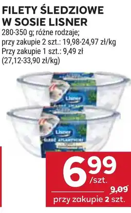 Stokrotka Market Filety Śledziowe w Sosie Lisner oferta