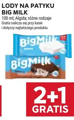 Stokrotka Market Lody na patyku Big Milk oferta