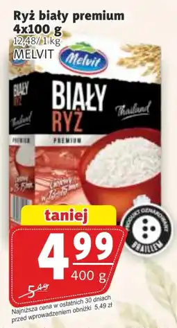 Prim Market Ryż biały premium Melvit oferta
