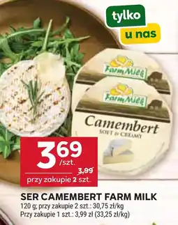 Stokrotka Ser Camembert Farm Milk oferta