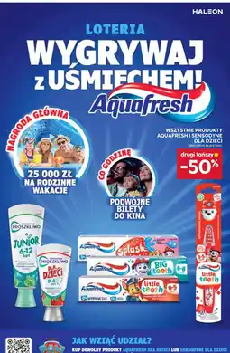 Stokrotka AquaFresh Sensodyne Proszkliwo dla Dzieci oferta