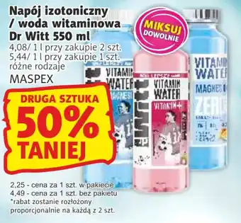 Napój izotoniczny / woda witaminowa Dr Witt
