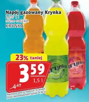 Napój gazowany Krynka