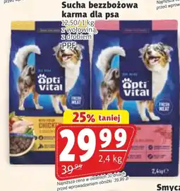 Prim Market Sucha bezzbożowa karma dla psa Opti Vital oferta